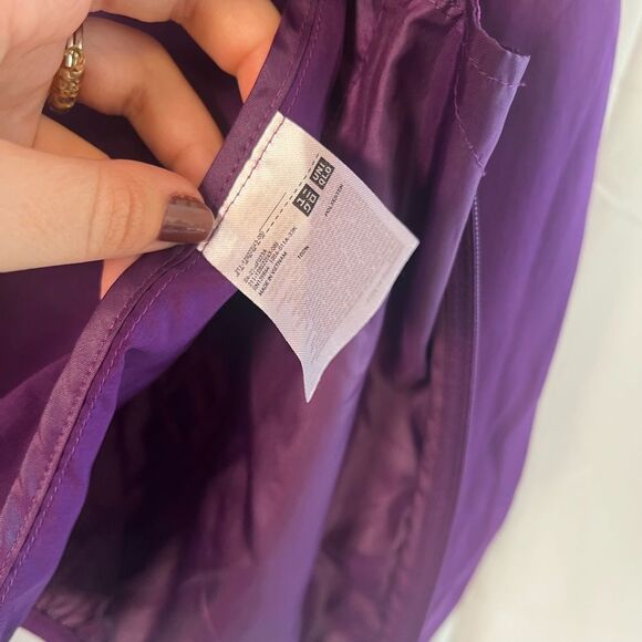 Uniqlo Women's Windbreaker Jacket in Rich Purple - size XS - Picture 7 of 8